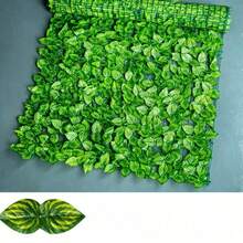 1 Piece Artificial Ivy Leaf Fence, Privacy Screen Roll, Simulated Plant Fence For Balcony, Patio, Garden, Wedding & Party Wall Decoration - 50*300cm - View 3