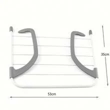 Double-Tier Movable Clothes Rack With Thickened 25mm Tubes For Strong Load-Bearing Capacity, Equipped With Universal Casters, Available In Black And Beige, And A Bottom Storage Shelf For Space Saving - A - View 14
