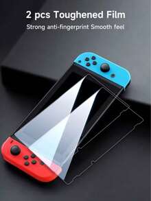 XINHONGYU Screen Protector For New Switch 2 (2025) 7.9 Inch, Anti-Scratch, Bubble-Free, Transparent High-Definition Tempered Glass Film, 9H Hardness, Ultra-Thin 0.33mm, Compatible With Switch 2|2025, 7.9 Inch, Anti-Scratch, Bubble-Free, Transparent, High-Definition - View 2