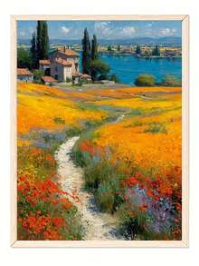 1 Set Of Digital Oil Painting Set, Suitable For Beginners, Pastoral Style-Adult Beginner Set, Birthday Gift, Anniversary Gift, Holiday Gift, Home Decoration. - A - View 4