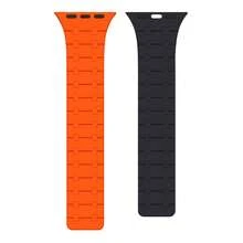 1件磁吸矽膠運動手錶錶帶，相容 Series 11 10 9 8 7 6 SE 5 4，38/40/41/42mm 替換錶帶 - 38/40/41/S10-42mm - 查看 14
