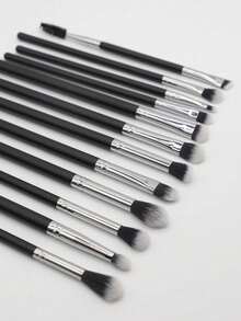 Black Full Eye Makeup Set Without Storage Bag, Suitable For Daily Use, Holiday Gift For Friends, Holiday Party Or Travel (1 Randomly Shipped) - Black - View 2