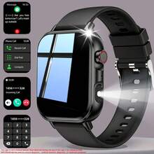1.83-Inch Full-Screen Touchscreen Smartwatch Suitable For Both Men And Women. It Features Call Functionality, A Pedometer, Multiple Sports Modes, Bluetooth Calling , Notifications For Android &IOS Phones. Christmas Gift For My Husband And Children - View 19