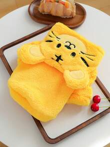 1件寵物衣服 小狗幼犬適用 可愛柔軟風格 防風保暖 派對動物造型服裝－老虎 - 彩色 - 查看 2
