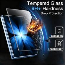 4Pcs Full Screen Tempered Glass Protector Protect Screen Full Screen Phone Protective Film Compatible With IPhone 18 Duo 17 16 15 14 13 12 11 Pro Max XS X XR 16 15 14 Plus 16e 17e Clear Protective Cover Glass Film - Clear - View 4