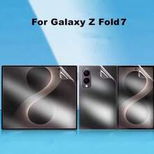 3-Pack واقي شاشة هيدروجيل وفيلم خلفي ل- Duo/ Galaxy Z Flip 8/Z /Z Flip 6، مادة غير زجاجية، فكرة هدية/عيد ميلاد، مقاوم للماء، مقاوم للصدمات، مقاوم للخدش، مقاوم للبصمات، تغطية كاملة - شفاف - مشاهدة 10