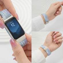 1件尼龍環錶帶，適用於 Band 10 9 8 NFC，運動磁吸可替換手腕錶帶 - 錶帶 10/9/8 - 查看 9