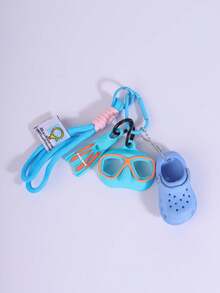 1pc Bracelet Keychain Set, Macaron Diving 4-In-1 Keychain, Bag Pendant Keychain, Small Gift For Swimming And Diving Enthusiasts - Multicolor - View 7