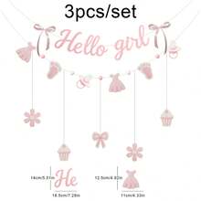 Mom-To-Be Celebration Party Decoration Banner Garland Baby Gender Reveal Backdrop Baby Shower Gift Party Baby Baptism Welcome Baby Party - Multicolor - View 11