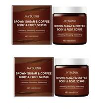 JAYSUING 100g Coffee Body Scrub, Body Cleansing Moisturizing Smoothing Skin Care Exfoliating Scrub - Coffee - View 8