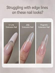UR SUGAR 5pcs/Pack 4-In-1 Multi-Function Sculpting Gel 8ML Single Box, Suitable For Gradient Blush Effect And Hand-Painted Design, Thick Texture Easy To Shape, UV LED Light Curing - Multicolor - View 9