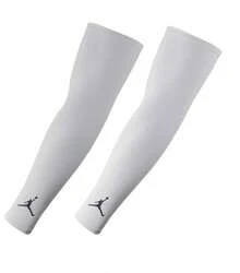 Nike Jordan Sports Elbow Pads For Men, Ice Sleeves, Arm Sleeves, Breathable, UV Protection, Moisture-Wicking, Sun Protection Arm Covers - White - View 6