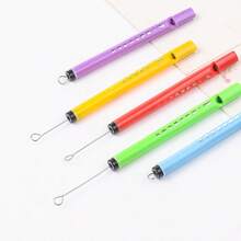 20/40pcs Random Color Portable Plastic Bird Whistles, Sparrow Sound Whistle, Cute Small Musical Instrument, Suitable For Adults Beginners Outdoor Camping And Travel - Multicolor - View 3