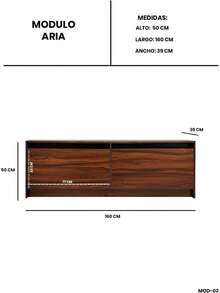 Television Stands & Entertainment Centers - Coffee Brown - View 7