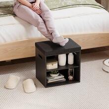 Shoe Changing Stool - Negro (Antique Black) - View 4