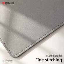 Excovip Small Double-Layer PU Mouse Pad, Mouse Storage, Portable, 14x12 Cm, Multiple Colors Available - View 4