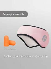 Blackout Soundproof Sleep Mask Set (Eye Mask + Earplugs), Adjustable Multifunctional Ear Cover, Warm Sports Headband, Blindfold Sleep Mask, Suitable For All Skin Types - Ideal For Travel And Napping, Travel Essential, Back To School Gift - Multicolor - View 33