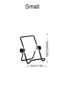 Universal Aluminum Alloy Tablet Stand, Multi-Angle Adjustable Folding Desktop Base, Lightweight Durable Laptop & Tablet Compatible Stand, High Applicability With Adhesive Pad - View 13