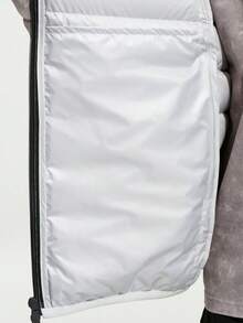 Nike 男款 AS M NK WR LTWT FL MCRO CHNL J 薄款羽絨短夾克 JA0742-097 - 灰色 - 查看 4
