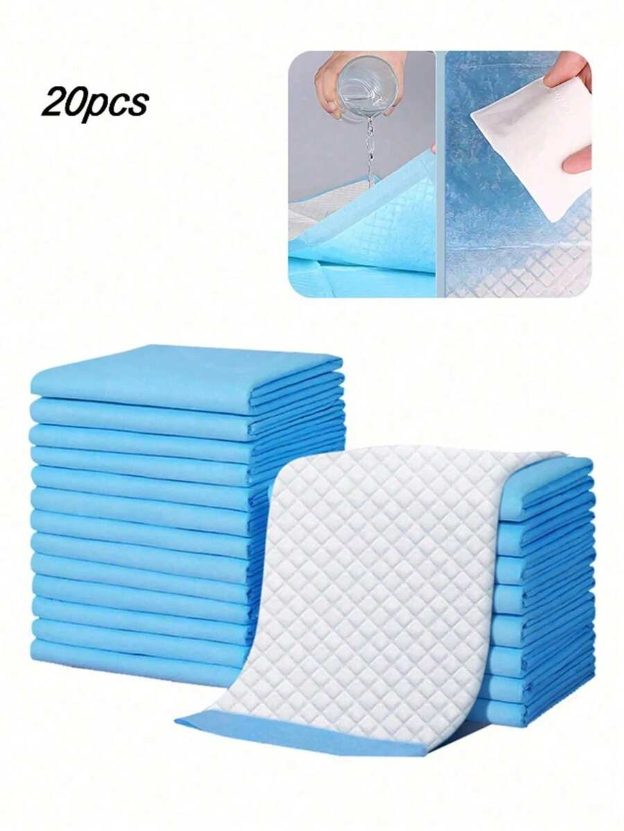 20/50/100Pcs Women's Disposable Incontinence Mattress - Leak-Proof Care Pad For Adults, Seniors, Postnatal Care And Pets - Super Absorbent And Waterproof Protection