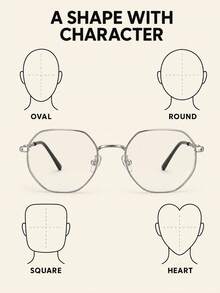 Blue Light Blocking Glasses, Anti-Fatigue, Ultra-Light Material, Comfortable To Wear, Looks Good Without Makeup, Fashionable, No Pressure On Nose Bridge For Long-Term Wear, Suitable For Long-Term Office And Outdoor Use - Vintage Glasses - View 8