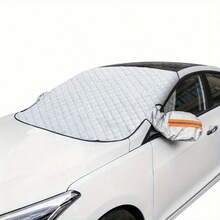 4pcs Car Cover,Foldable Vehicle Sunshade With Window Cover Design, All Season Auto Accessory For Sedans, SUVs And Trucks, Portable Storage Design For Outdoor Parking, Travel, Daily Use, Wind And Weather Protection Style, Convenient Car Decoration Gift - Multi-color - View 4