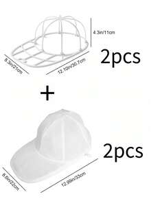 Hat Cleaning Cage Washing Machine Hat Cleaning Rack With Mesh Bag Baseball Cap Cleaning Cage Hat Cleaning Device Protective Cleaning Cage Hat Storage And Organization Cap Washing Cover/Cleaning Protector Suitable For Washing Various Hats - Multicolor - View 14