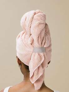 Quick-Dry Microfiber Hair Towel Bath Towel, Hair Wrap, Bathroom Essential, Thick Soft High Absorbency, Great Gift Choice For Halloween Or Christmas, Suitable For Home Bathing, Travel And Grooming - Multicolor - View 15