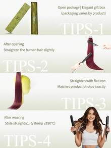 DNE HAIR 10pcs Tape In Hair Extensions 100% Human Hair 99J Wine Red Straight Style In 14-22 Inch Lengths Extensions Silky Seamless Invisible Top Quality Thick Ends Healthy Human Hair Extensions For Thin Hair And Salon Use And For All Women/Girls Daily Use - S99J - View 9