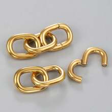 1pc 4mm(6g) Punk Style Chain Ear Gauge Ear Stretch 316L Stainless Steel Ear Plug Piercing Jewelry - 1761 - View 7