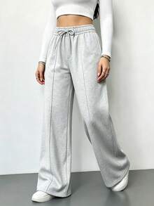 Women Pants - Grey - View 4