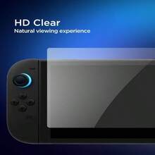 Screen Protector For New Switch 2 (2025) 7.9 Inch, Anti-Scratch, Bubble-Free, Transparent High-Definition Tempered Glass Film, 9H Hardness, Ultra-Thin 0.33mm, Compatible With Switch 2|2025, 7.9 Inch, Anti-Scratch, Bubble-Free, Transparent, High-Definition - View 3