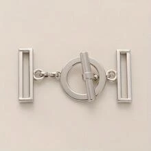 1套金屬按扣，包含樂福鞋款與腰帶款按扣，適用於包包、鞋子與帽子的五金配件 - 1套金色 - 查看 7