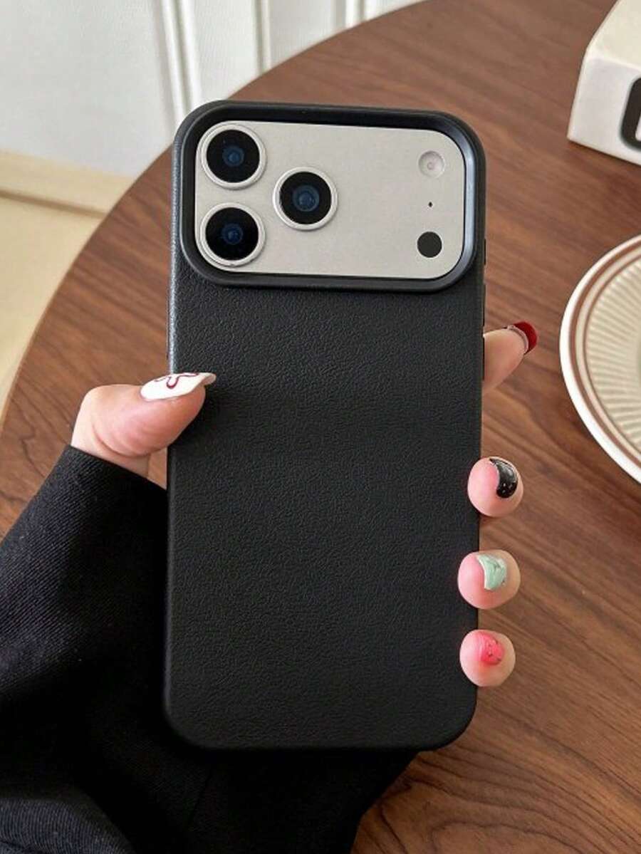 極簡高級皮革紋理手機殼，適用於 iPhone 18 Pro Max/18 Pro/18/17 Pro Max/17 Pro/17 Air/17/16 Pro Max/16 Pro/16/16 Plus/16e/15/15 Pro Max/15 Pro/15 Plus/11/12/13/14 Pro Max/XS/XR/11 Pro/11 Pro Max/12 Pro/12 Pro Max/13 Pro/13 Pro Max/7 Plus/14 Pro/14 Pro Max/14 Plus/7 Plus/8 Plus/8/SE2，軟殼創意中性風格