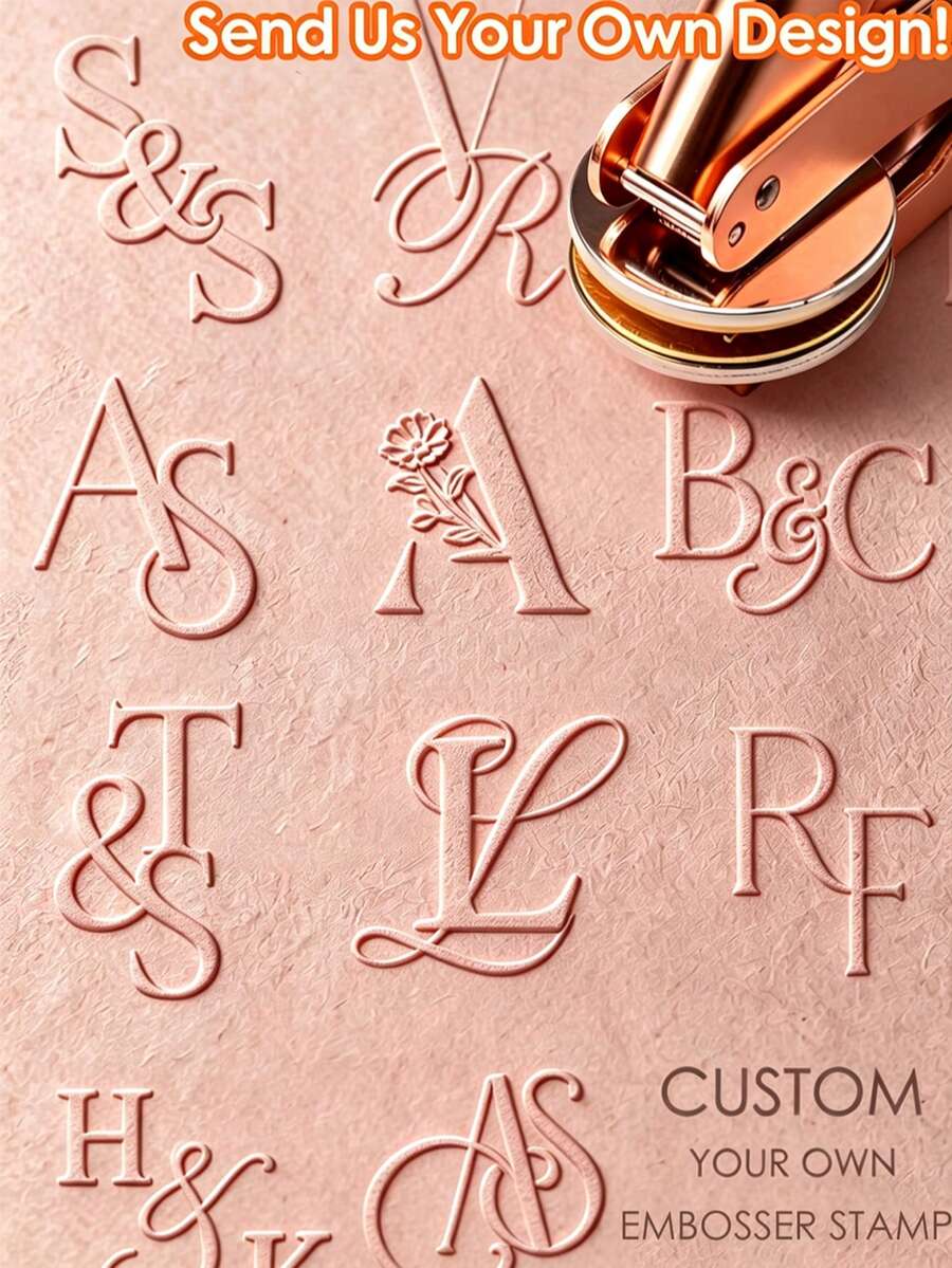 1 pieza Sello de relieve personalizado, Sello de relieve de letras, Sello de relieve de boda, Sello de relieve personalizado, Sello de relieve de servilletas, Sello de relieve de letras, Sello de relieve de boda, Regalo personalizado