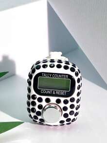 Portable Mini Rhinestone Ring Counter For Daily Prayer And Small Crowd Counting - Multicolor - View 3