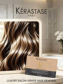 Kérastase Chronologiste Intensive Repair Hair Mask 15ml, Deep Repair Anti-Aging Hair Care, Nourishes Dry Damaged Hair, Travel Size - Travel Size - View 2
