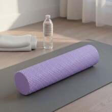 1pc Multi-Color Random Foam Roller, Suitable For Fitness, Yoga And Training, With Textured Design, Can Be Used For Back, Legs, Hips And Full Body Muscle Massage, Portable Sports Recovery Tool. - A - View 5