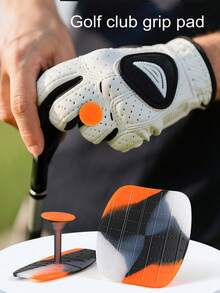 2pcs Silicone Golf Grip Pads, Anti-Slip Palm Protection, Shock-Absorbing Finger Guard, Swing Training Aid - Palm Protector - View 12