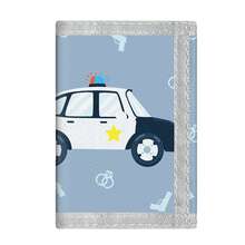 Cartoon Car Style Card Holder, Wallet With Keychain, Zipper Pocket Coin Purse, Teenager Wallet, Tri-Fold Design, Novelty Wallet - Multicolor - View 9