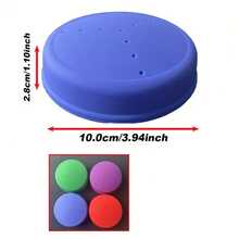 1pc Sewing Machine Presser Foot Cushion, Thickened Silicone Material, Flat Machine Foot Rest Pad, Shock-Absorbing, Comfortable, Heat-Insulating, Foot-Friendly - Silicone Heel Lift Cushion (Random Color) 1pc - View 10
