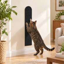 Self-Adhesive Cat Scratching Pad, Suitable For Sofa, Wall, Floor, DIY Cuttable Cat Toy, Indoor Cat Furniture Protection Pad, Durable Scratching Pad For Claw Sharpening, Resting, Playing, Home Cat Supplies, Sofa Protection Pad - 15cmx60cm(1pcs) - View 15