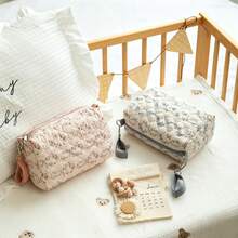 1pc Mother And Baby Storage Bag, Printed Organizer Bag, Hanging Storage Bag, Diaper Bag For Travel, Stroller Hanging Bag, Diaper Storage Bag, Multi-Functional Storage Bag, Convenient For Travel - Multicolor - View 6