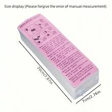 200/100/50/10pcs Disposable Wax Strips, Suitable For Various Wax Types Including Hard Wax, Soft Wax Or Sugar Wax. Hair Removal Tool, Providing A Convenient Hair Removal Experience. - White - View 7
