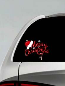Christmas Car Window Stickers Waterproof & Sunproof Vehicle Body Decals Auto Exterior Decorations Universal Fit For Cars Trucks SUVs - A - View 11