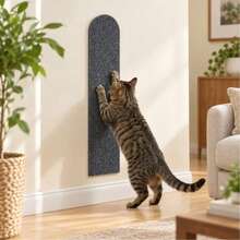 Self-Adhesive Cat Scratching Pad, Suitable For Sofa, Wall, Floor, DIY Cuttable Cat Toy, Indoor Cat Furniture Protection Pad, Durable Scratching Pad For Claw Sharpening, Resting, Playing, Home Cat Supplies, Sofa Protection Pad - 15cmx60cm(1pcs) - View 19