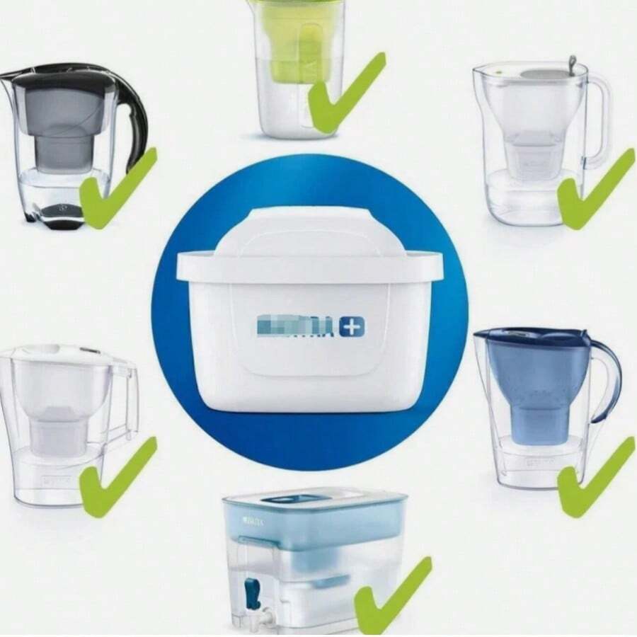For Maxtra+ 6 Pack Water Filter Cartridges New Replacement Refills UK - View 1