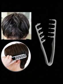 1 buah Sisir Rambut Bergigi Lebar dan Bervolume, Sisir Penata Rambut, Gagang Bertekstur Anti Selip, Menghaluskan Rambut Kusut, Cocok untuk Rambut yang Dikeriting, Rambut Berduri, Rambut yang Disisir ke Belakang, Alat Penata Rambut, Perlengkapan Perawatan Rambut, Cocok untuk Dekorasi Natal, Hadiah Liburan, Kencan, Jalan-jalan dan Bepergian - MultiWarna - View 7