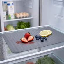 1 Roll, Refrigerator Shelf Mat, Storage Mat - Moisture-Proof And Non Slip, Washable, Suitable For Refrigerators And Kitchens, Can Be Used As Drawer Mat, Shelf Mat, Table Mat, Shoe Cabinet Mat, Cabinet Mat. Practical Kitchen Items,. - View 3