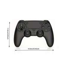 GAMINJA P48 Wireless Controller, Compatible With P4 Slim/P4 Pro/P3/PC Console, With 6-Axis Motion Sensing, Dual Vibration, Built-In Speaker, Motion Gyroscope, Headphone Jack, Touchpad - View 9